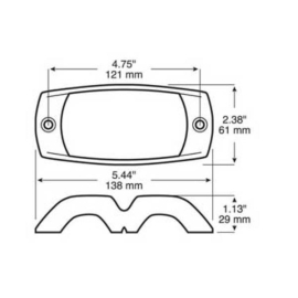 PETERSON CHROME LAMP GUARD
