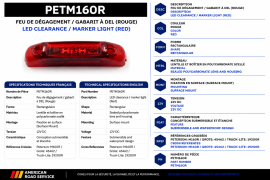 PETERSON CLEARANCE LIGHT RED
