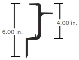 TRAILMOBILE TOP RAIL 52' 90-4-1399