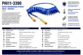 PHILLIPS 15' BLUE COIL, W/ONE 40" COIL GUARD