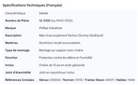 PHILLIPS DUMMY GLADHAND