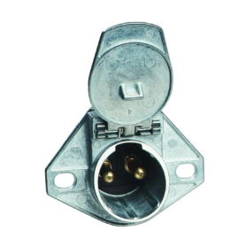 PHILLIPS DUAL SOCKET RECEPTACLE