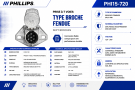 PHILLIPS 7 WAY RECEPTACLE