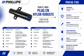 PHILLIPS 7 WAY PLUG NYLON