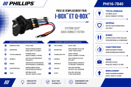 PHILLIPS REPLACEMENT SOCKET FOR I-BOX & Q-BOX  QCS2