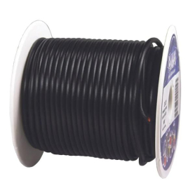 PHILLIPS 1 WAY WIRE 8GA BLACK 100' RL