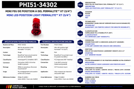 PHILLIPS MARKER LAMP LED REAR RED