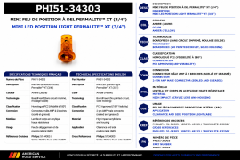 PHILLIPS MARKER LAMP LED ABS AMBER