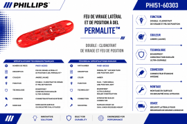 PHILLIPS LED SIDE TURN LAMP