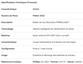 PHILLIPS PERMALOGIC NOSE BOX