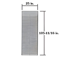 GREAT-DANE SIDE PANEL 15 CORRUGATED 102.25" 11304