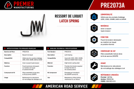 PREMIER SPRING (FOR 2200/2300/2300B/2400/2400B)