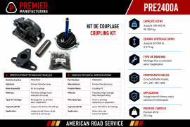 PREMIER COUPLING KIT PREMALLOY, 2400A (271,281,467,508 INCL)