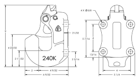 PREMIER 240K PREMALLOY SAME AS 240K W/133KL LH