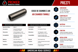 PREMIER AIR CHAMBER THIMBLE