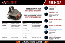 PREMIER FRONT END BUSHINGS