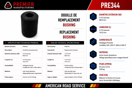 PREMIER BUSHING 3-1/2"OD X 4-1/2"L (354, 356)