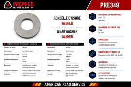 PREMIER WASHER 4-1/4" OD X 2" ID (340S,435,536,640S)