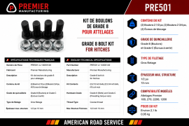 PREMIER BOLT KIT