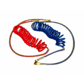 POPAR AIR COIL RED/BLUE 15' + 40" STRAIGHT