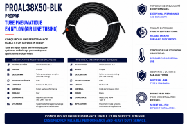 PROPAR NYLON AIR LINE TUBING BLACK 5/8"