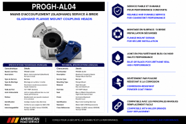 PROPAR GLADHAND FLANGEMOUNT SERVICE