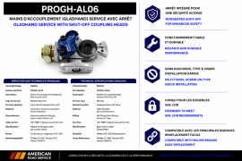 PROPAR GLADHAND SERVICE SHUT OFF (NO FITTINGS)