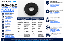 PROPAR GLADHAND SEAL OPEN