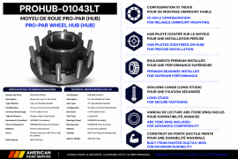 PROPAR WHEEL HUB TP 10 HOLE UNIMNT 518445/518445 LONG STUD