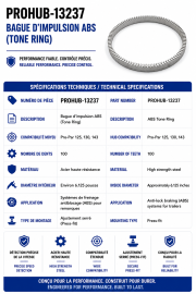 PROPAR ABS TONE RING FOR PRO-PAR 125/130/143 HUB