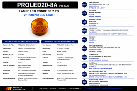 PROPAR LED LAMP AMBER