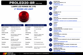 PROPAR LED LAMP RED