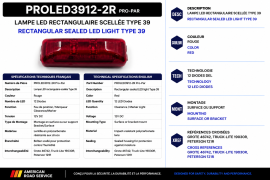 PROPAR LED LAMP RED