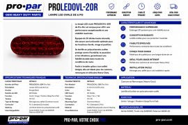 PROPAR LED LAMP RED