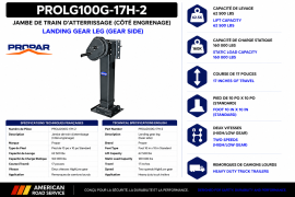 PROPAR LANDING GEAR GEAR SIDE LEG