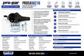 PROPAR SLACK ADJUSTER 1-1/2" - 10 SPLINE AUTO 6"