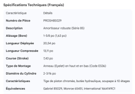 PROPAR SHOCK ABSORBER