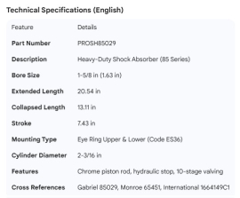 PROPAR SHOCK ABSORBER