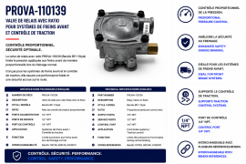 PROPAR RELAY VALVE W/RATIO