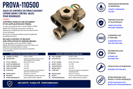PROPAR SPRING BRAKE CONTROL VALVE