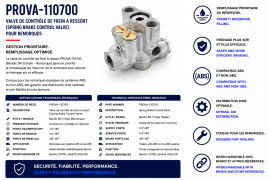PROPAR SPRING BRAKE VALVE