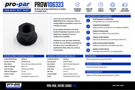PROPAR METRIC WHEEL NUT