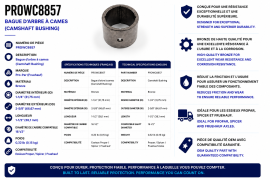PROPAR CAMSHAFT BUSHING BRONZE