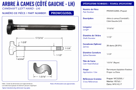 PROPAR CAMSHAFT