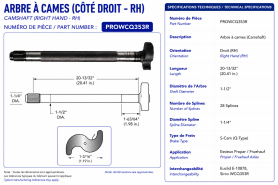 PROPAR CAMSHAFT