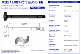 PROPAR CAMSHAFT