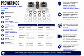 PROPAR CAMSHAFT BUSHING KIT 1 AXLE