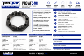 PROPAR AXLE SPINDLE NUT