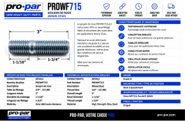 PROPAR WHEEL STUD