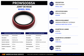 PROPAR WHEEL SEAL PARALLEL HM518445